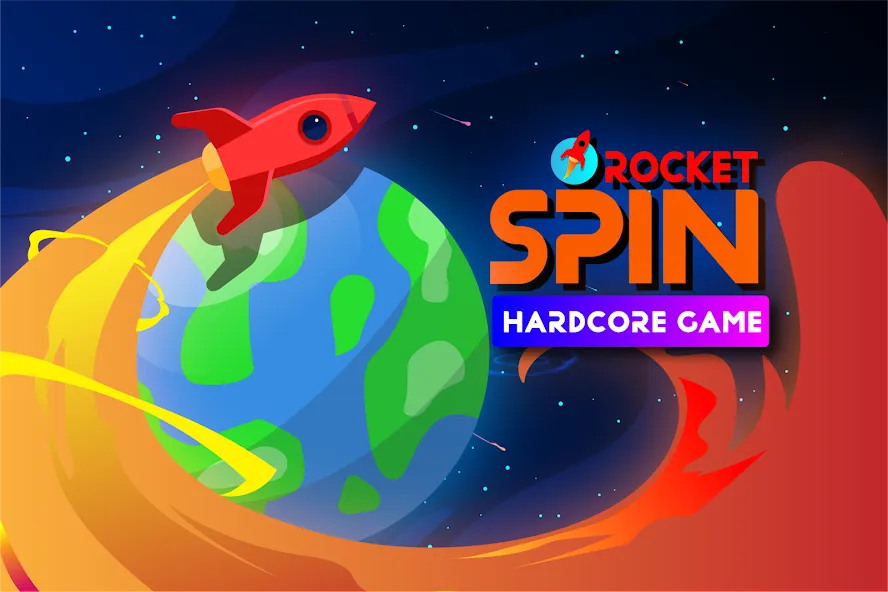 Скачать взлом Rocket Spin: Space Survival [MOD: безлимитные ресурсы и мощное оружие] — скриншот 1