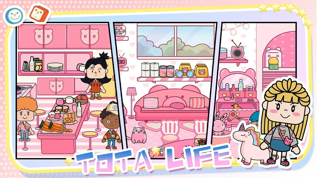 Tota Life: Parent-kid Suite [MOD: безлимитные деньги и все открыто] (Бесплатно / APK) — скриншот 2