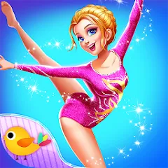 Взломанная Gymnastics Queen [MOD: безлимитные монеты и все костюмы] на Андроид