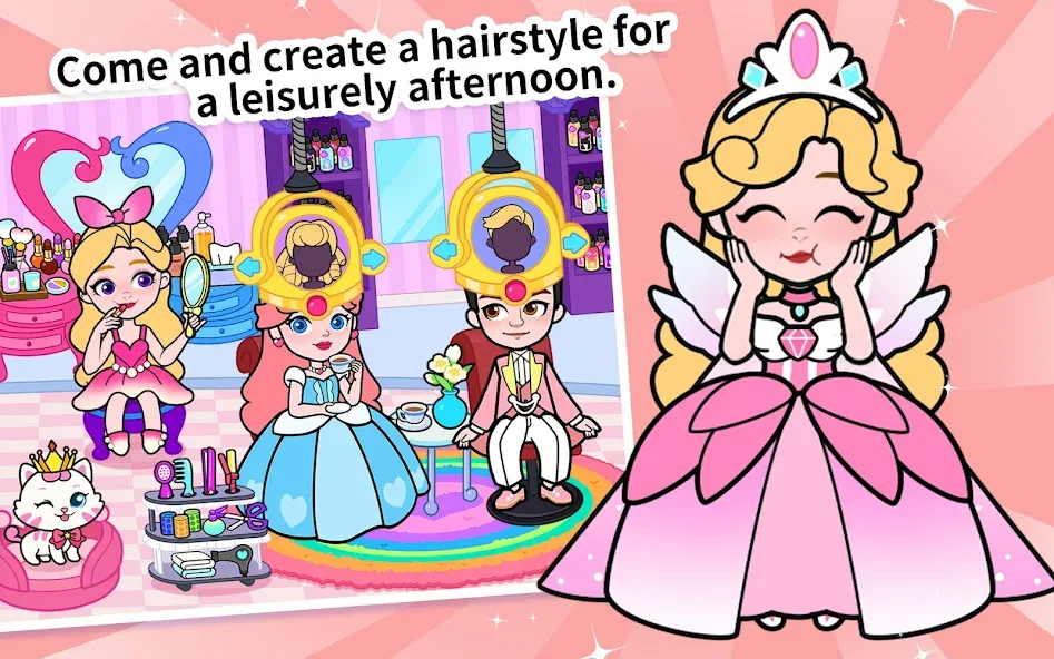 Скачать Paper Princess's Dream Castle [MOD: безлимитные монеты и все наряды] на телефон — скриншот 4