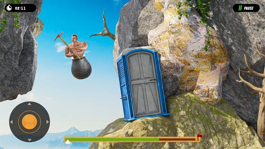 Hammer Climber Man: Pot Man 3D [MOD: безлимитные деньги и всё открыто] на Андроид — скриншот 5