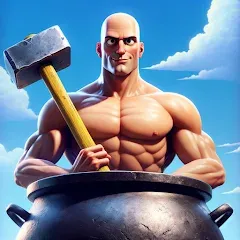 Hammer Climber Man: Pot Man 3D [MOD: безлимитные деньги и всё открыто] на Андроид