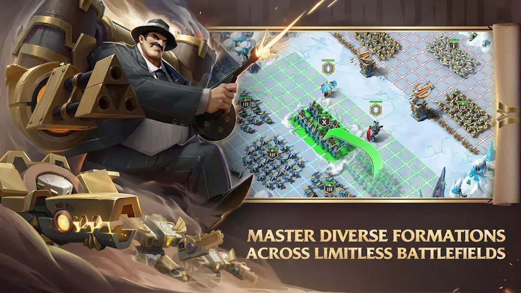 Art of Conquest : Airships [MOD: много денег и ресурсов] на Андроид — скриншот 2