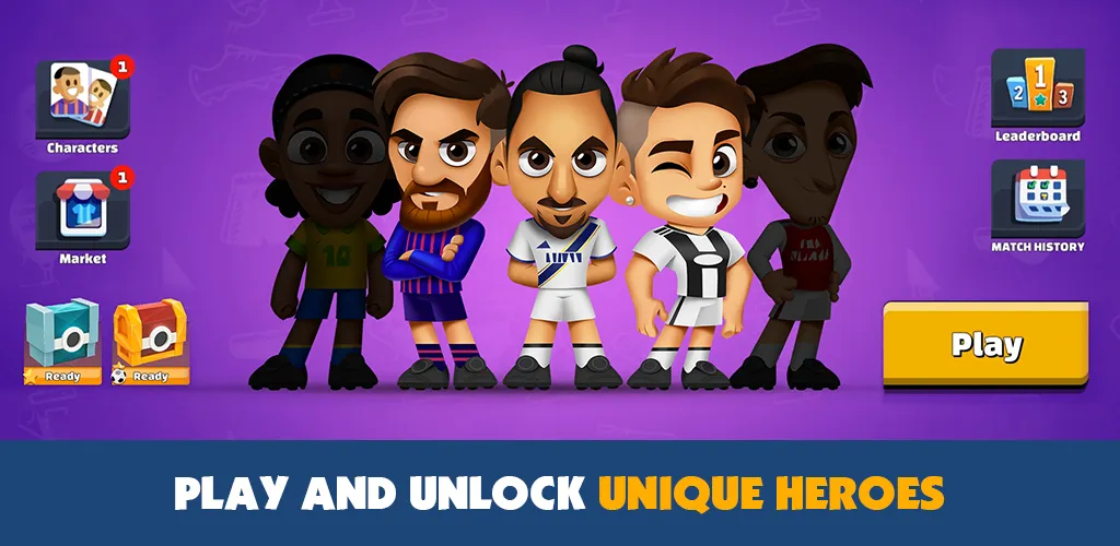Super Soccer 3v3 (Online] [MOD: безлимитные монеты и онлайн-матчи] последняя версия — скриншот 3