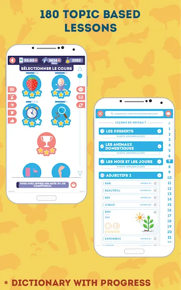 English for Beginners: LinDuo [MOD: открыты все уроки и слова] на Андроид — скриншот 4