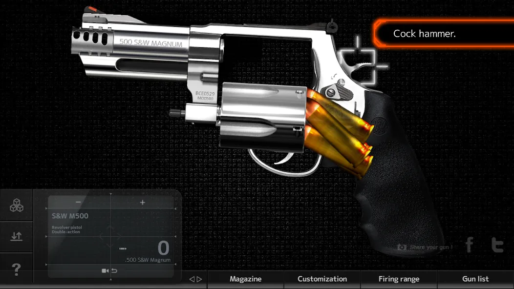 Скачать Magnum3.0 Gun Custom Simulator [MOD: без рекламы и полный доступ] на телефон — скриншот 4