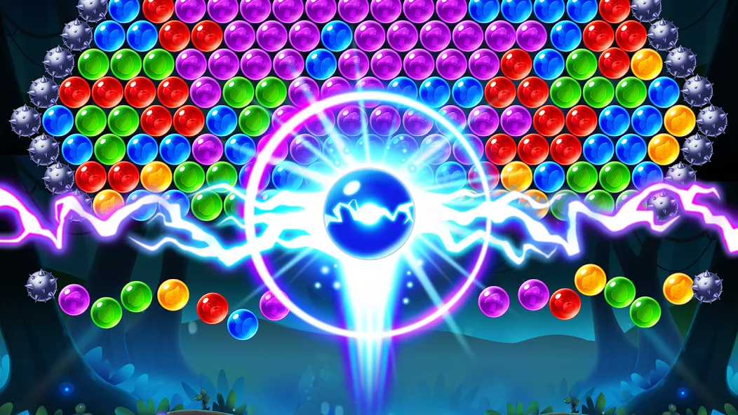Скачать взлом Bubble Shooter Genies [MOD: безлимитные монеты и жизни] — скриншот 2
