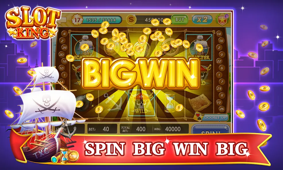 Скачать Slots Machines - Vegas Casino [MOD: безлимитные монеты и джекпоты] — скриншот 2