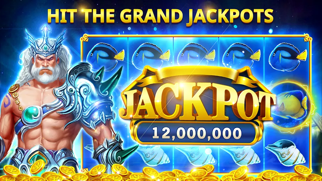 Скачать взлом Slots Myth - Slot Machines [MOD: безлимитные монеты и бонусы] — скриншот 5