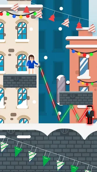 Mr Bullet - Spy Puzzles [MOD: безлимитные монеты и патроны] последняя версия — скриншот 1