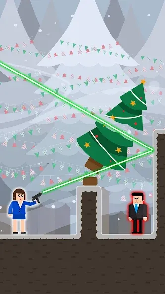 Mr Bullet - Spy Puzzles [MOD: безлимитные монеты и патроны] последняя версия — скриншот 5
