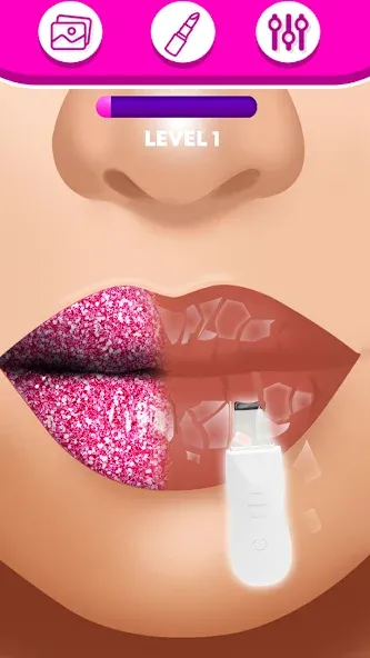 Lip Art Makeup Beauty Game [MOD: безлимитные деньги и все скины] на Андроид — скриншот 5