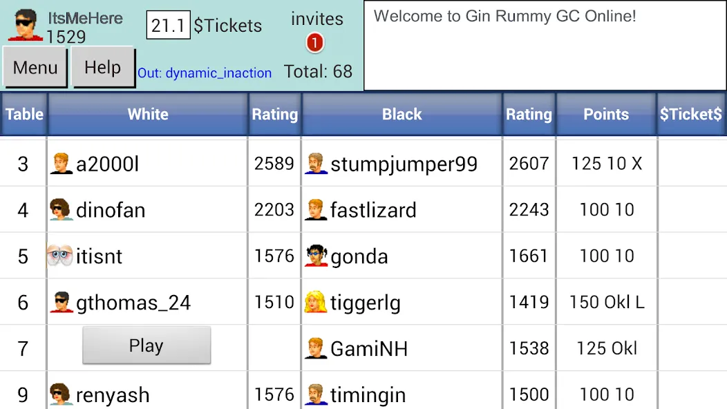 Gin Rummy GC Online [MOD: без рекламы и безлимитные монеты] последняя версия — скриншот 2
