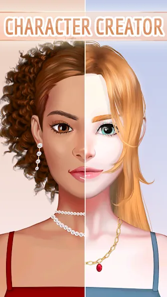 Avatar Character: Girl Creator [MOD: безлимитные наряды и аксессуары] (Бесплатно / APK) — скриншот 2