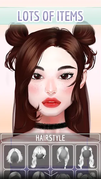 Avatar Character: Girl Creator [MOD: безлимитные наряды и аксессуары] (Бесплатно / APK) — скриншот 3