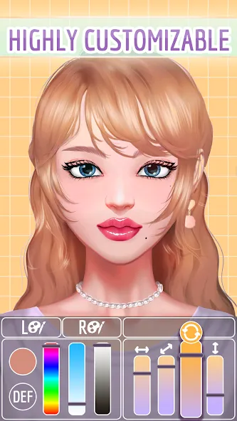 Avatar Character: Girl Creator [MOD: безлимитные наряды и аксессуары] (Бесплатно / APK) — скриншот 5