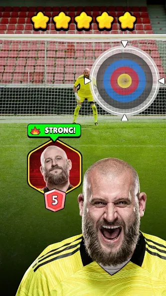 Live Penalty [MOD: реалистичные пенальти без ограничений] на Андроид — скриншот 4
