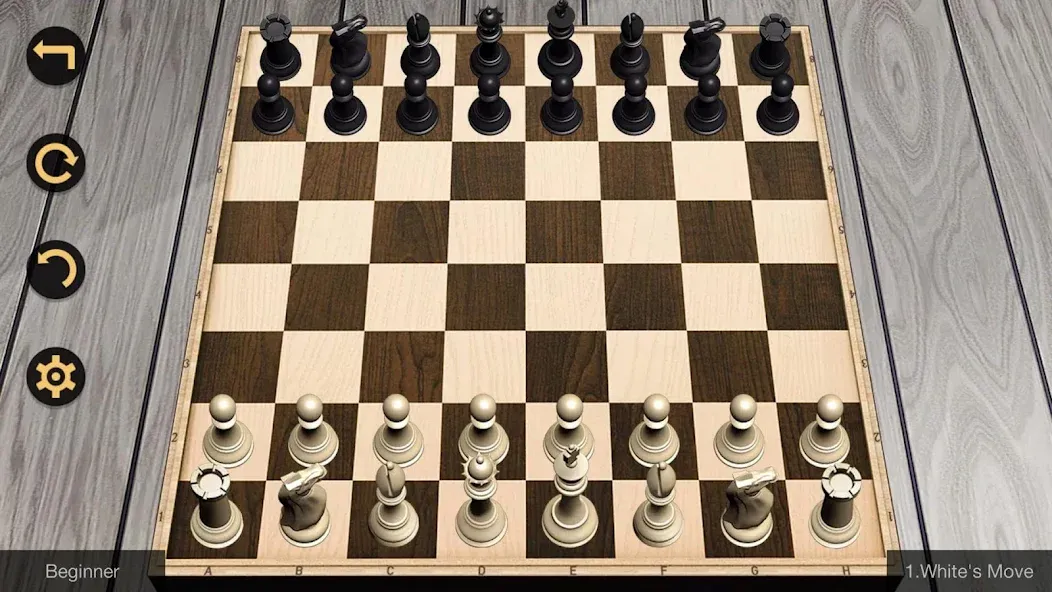 Chess [MOD: умный противник и подсказки ходов] последняя версия — скриншот 1