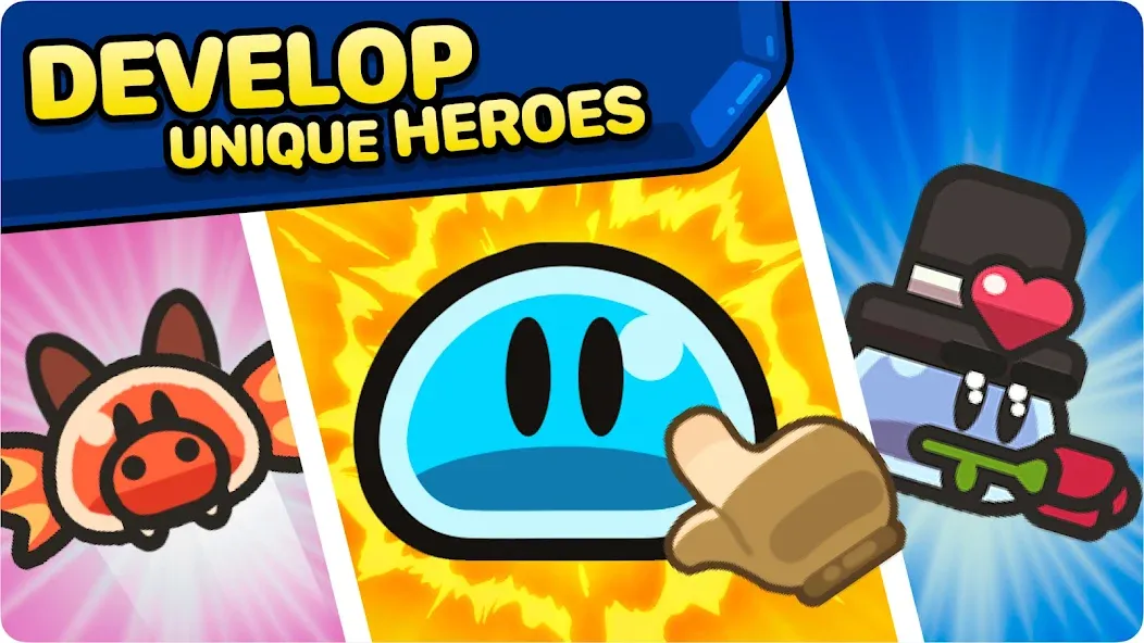 Legend of Slime: Idle RPG War [MOD: безлимитные монеты и алмазы] — Скачать бесплатно (APK) — скриншот 1