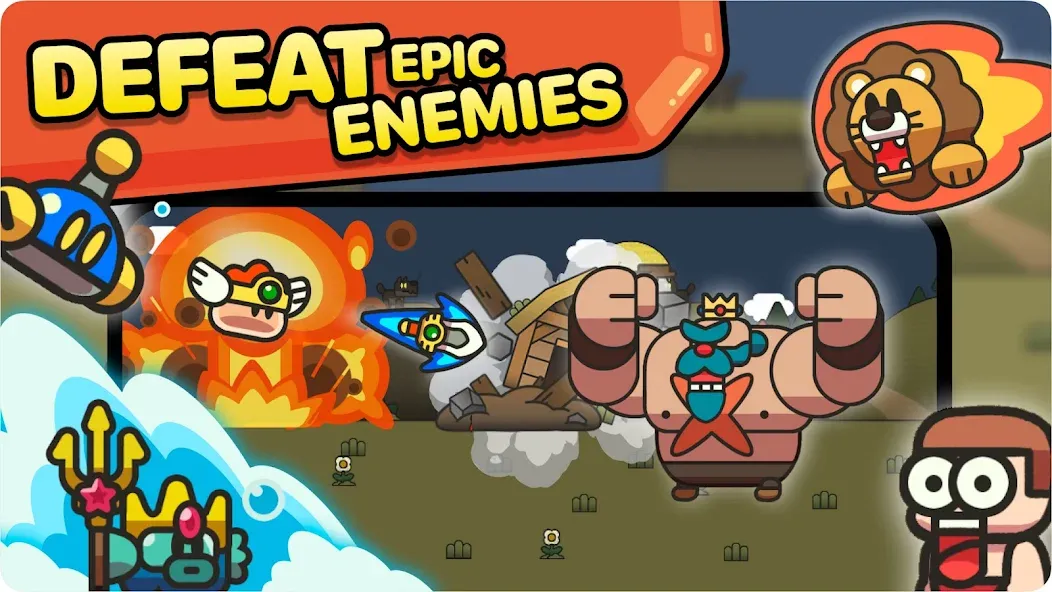 Legend of Slime: Idle RPG War [MOD: безлимитные монеты и алмазы] — Скачать бесплатно (APK) — скриншот 3