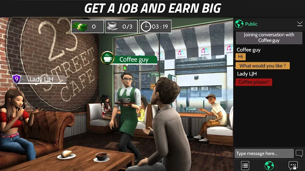 Avakin Life - 3D Virtual World [MOD: безлимитные монеты и премиум-объекты] (Бесплатно / APK) — скриншот 4