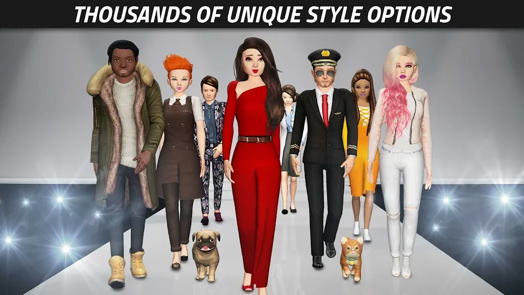 Avakin Life - 3D Virtual World [MOD: безлимитные монеты и премиум-объекты] (Бесплатно / APK) — скриншот 5