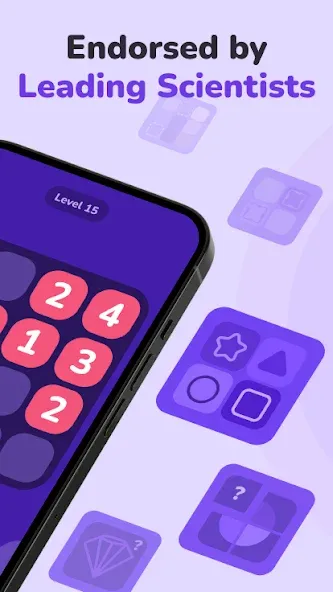 Скачать Brain Training Game [MOD: безлимитные подсказки и открытые уровни] — скриншот 2