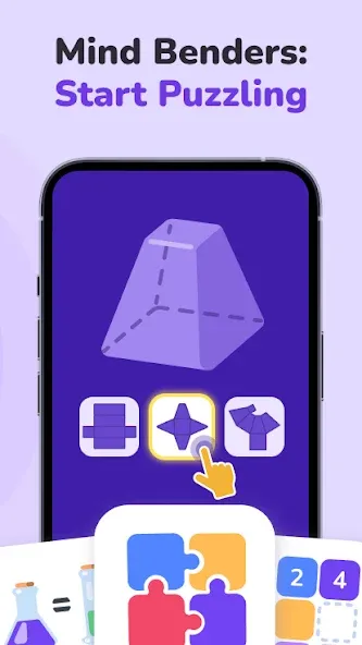 Скачать Brain Training Game [MOD: безлимитные подсказки и открытые уровни] — скриншот 4