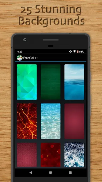 FreeCell Solitaire Classic [MOD: без рекламы и подсказок] на Андроид — скриншот 3