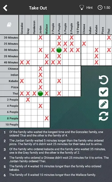 Logic Puzzles Daily - Solve Lo [MOD: без рекламы и все подсказки бесплатны] на Андроид — скриншот 5