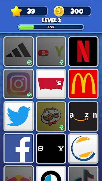 Logo Quiz - World Trivia Game [MOD: все ответы и уровни открыты] — Скачать бесплатно (APK) — скриншот 3