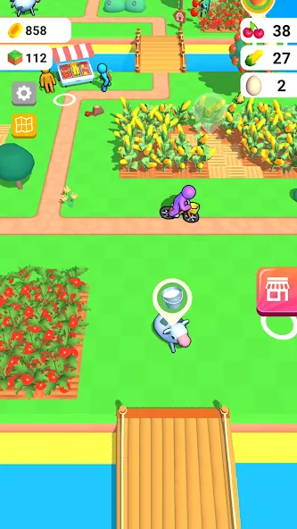 Farm Land - Farming life game [MOD: безлимитные монеты и ресурсы] на Андроид — скриншот 4