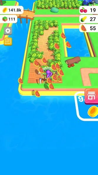 Farm Land - Farming life game [MOD: безлимитные монеты и ресурсы] на Андроид — скриншот 5