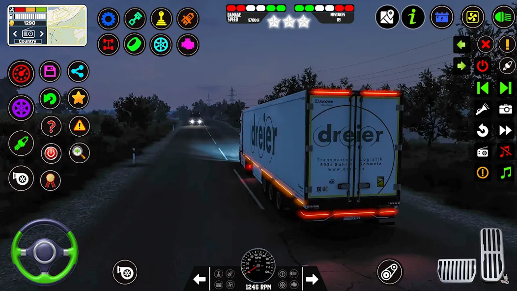 City Truck Simulator 2023 [MOD: безлимитные деньги и топливо] на Андроид — скриншот 3