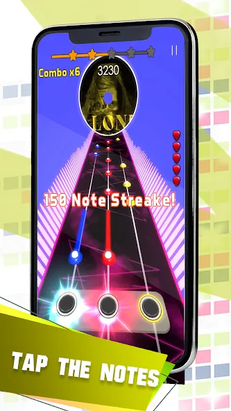 Скачать Guitarist 2: Guitar Music Game [MOD: идеальный ритм и все песни] — скриншот 1
