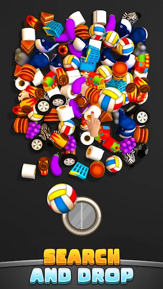 Match 3D -Matching Puzzle Game [MOD: безлимитные подсказки и монеты] — Скачать бесплатно (APK) — скриншот 3