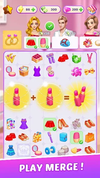 Love Paradise - Merge Makeover [MOD: безлимитные монеты и энергия] — Скачать бесплатно (APK) — скриншот 5