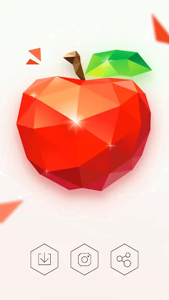 Скачать Love Poly: Puzzle Jigsaw [MOD: безлимитные подсказки и все уровни] на телефон — скриншот 3