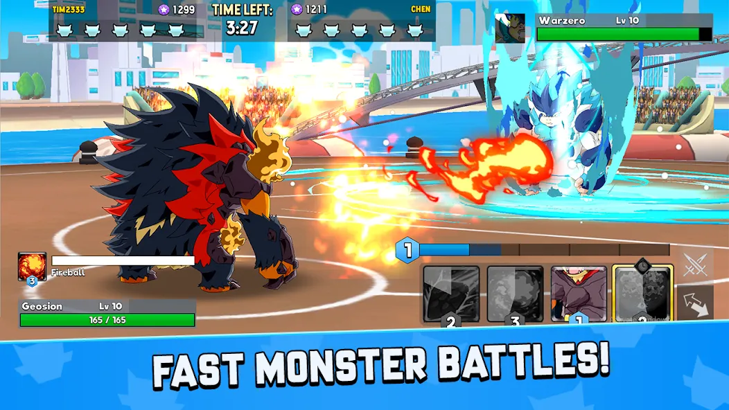 Monster Masters [MOD: безлимитные деньги и редкие монстры] последняя версия — скриншот 1