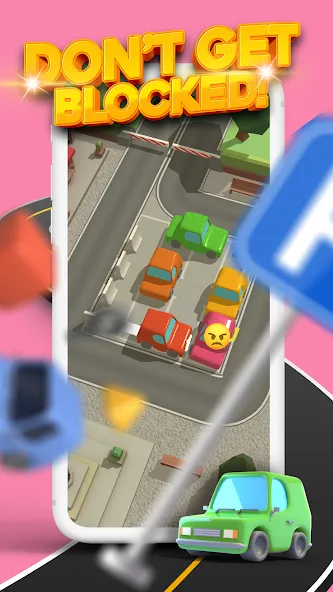 Parking Jam 3D [MOD: без рекламы и все машины открыты] на Андроид — скриншот 2
