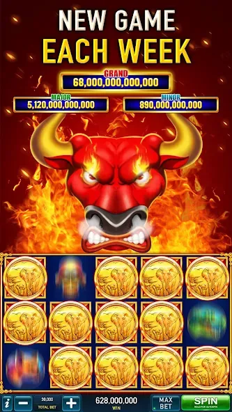Скачать Slots Cash:Vegas Slot Machines [MOD: безлимитные монеты и джекпоты] на телефон — скриншот 3