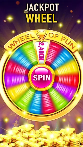 Скачать Slots Cash:Vegas Slot Machines [MOD: безлимитные монеты и джекпоты] на телефон — скриншот 5