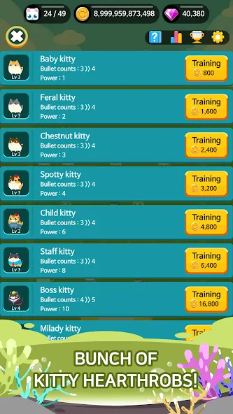 Battle Cat Hero [MOD: безлимитные монеты и усиленный урон] последняя версия — скриншот 3