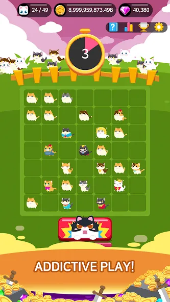 Battle Cat Hero [MOD: безлимитные монеты и усиленный урон] последняя версия — скриншот 4