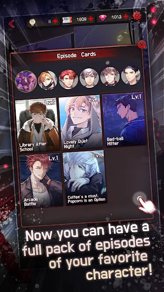 Dangerous Fellows:Otome Dating [MOD: безлимитные билеты и открыты все истории] — Скачать бесплатно (APK) — скриншот 2