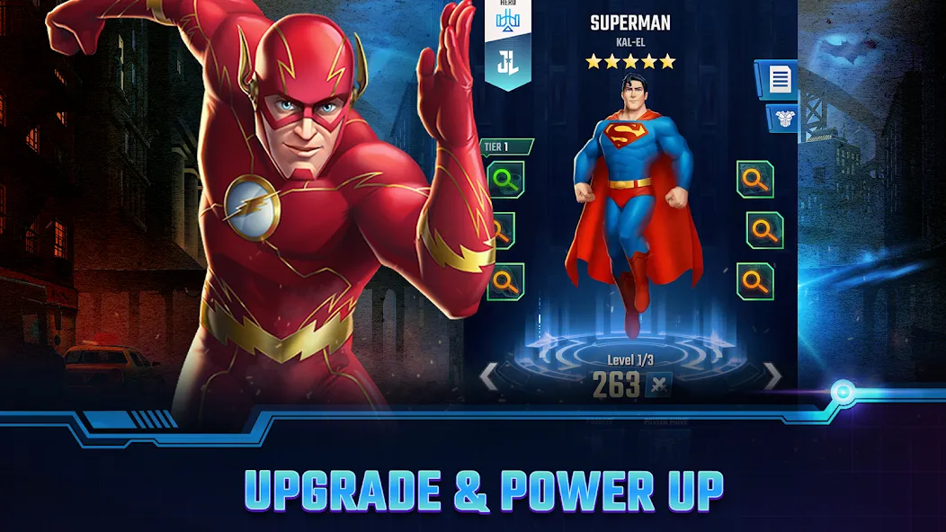 DC Heroes & Villains: Match 3 [MOD: безлимитные деньги и энергия] — Скачать бесплатно (APK) — скриншот 5