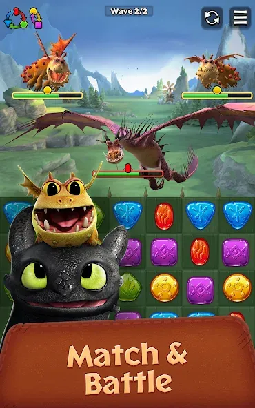 Скачать Dragons: Titan Uprising [MOD: безлимитные деньги и усиленные драконы] — скриншот 1