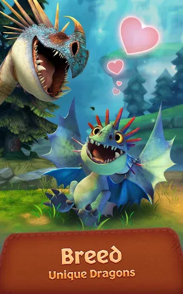 Скачать Dragons: Titan Uprising [MOD: безлимитные деньги и усиленные драконы] — скриншот 2