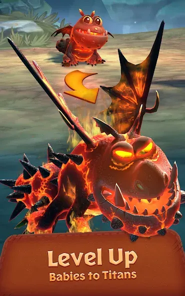 Скачать Dragons: Titan Uprising [MOD: безлимитные деньги и усиленные драконы] — скриншот 5