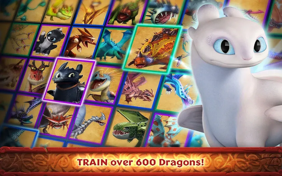 Скачать взлом Dragons: Rise of Berk [MOD: безлимитные ресурсы и быстрый прогресс] — скриншот 2